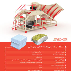 دستگاه بسته بندی 30 کیلوگرمی سیلاژ ذرت شرکت گلمهر صنعت ولیعصر - 09166468300