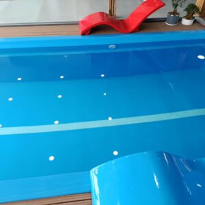 استخر پیش ساخته فایبرگلاس در ابعاد مختلف